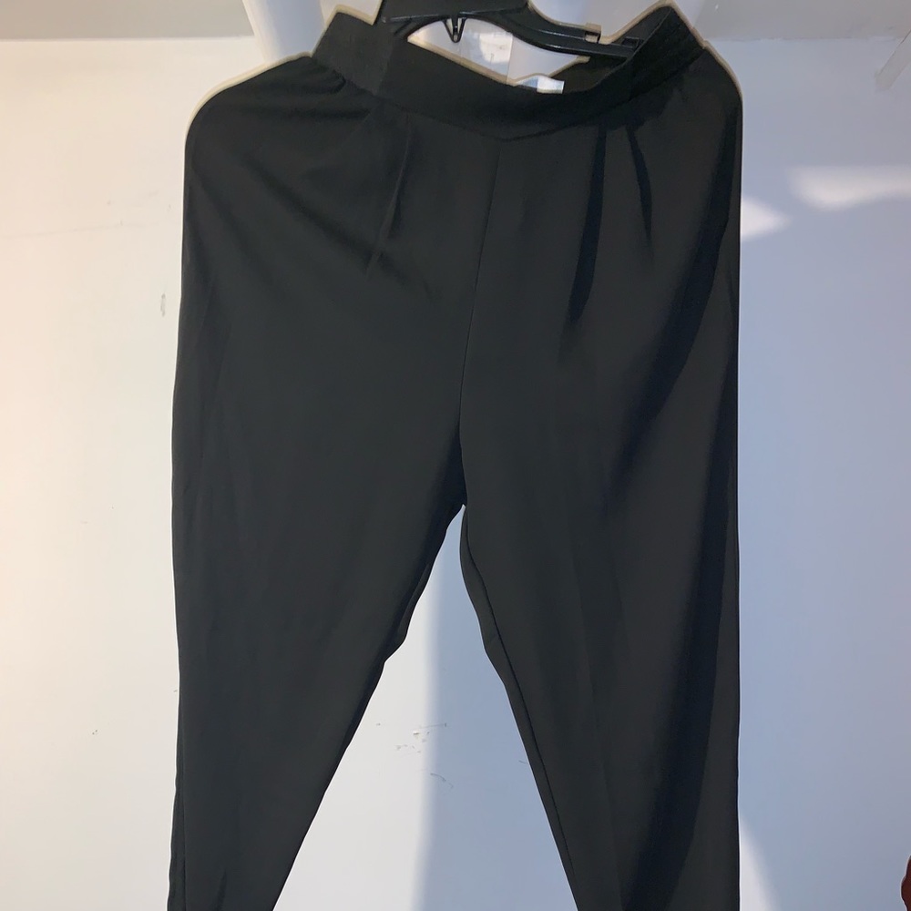 Polyester see-through skinny leggings